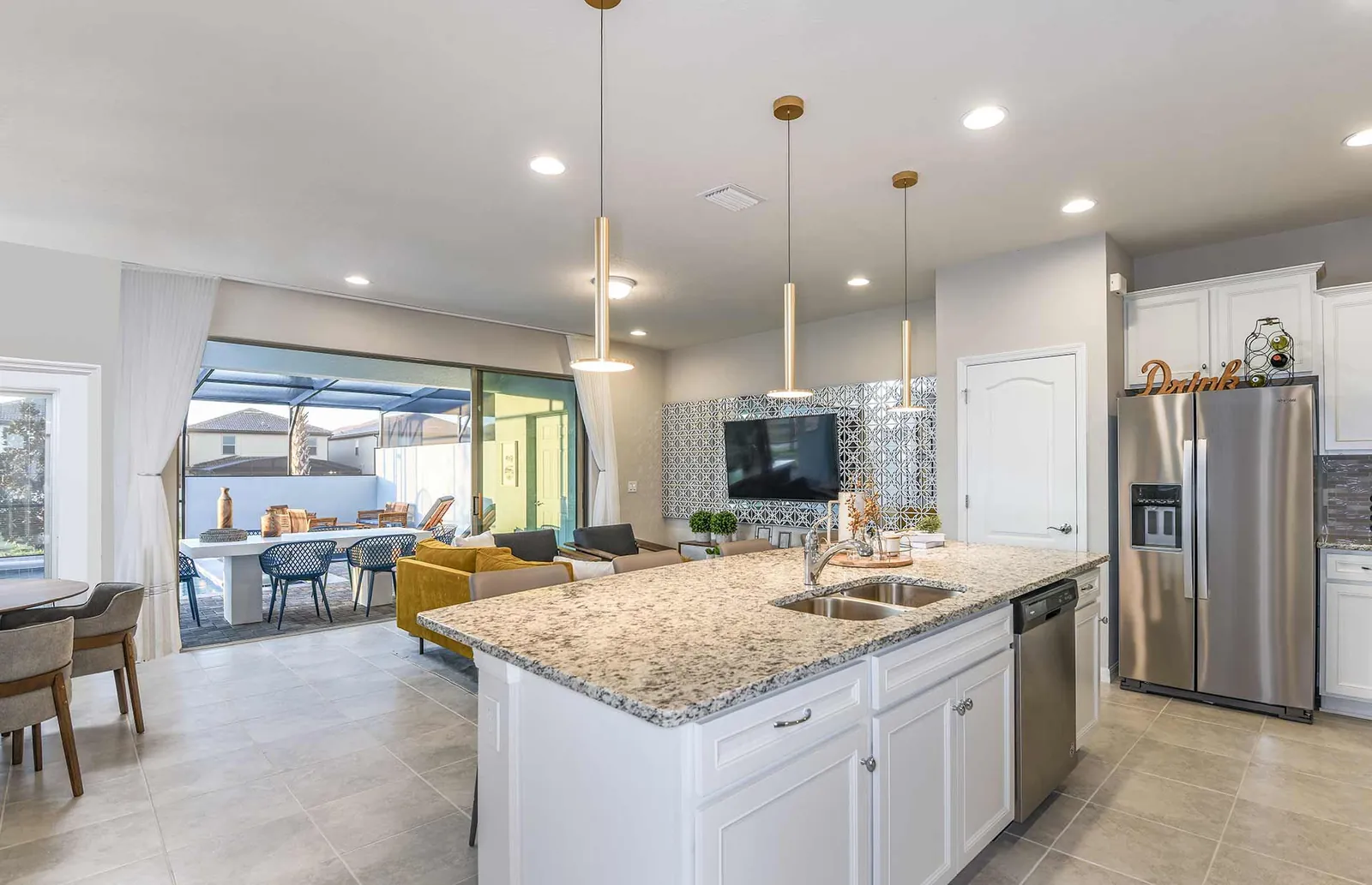 Large Kitchen Island