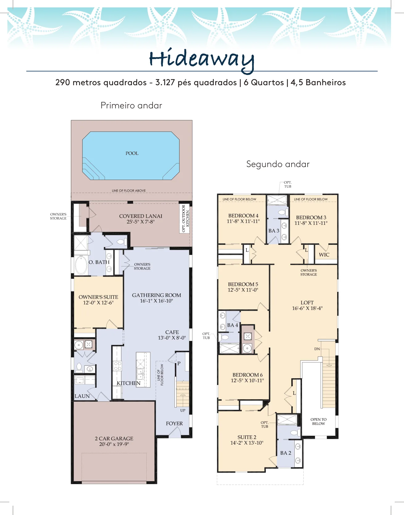 Planta baixa oficial Hideaway